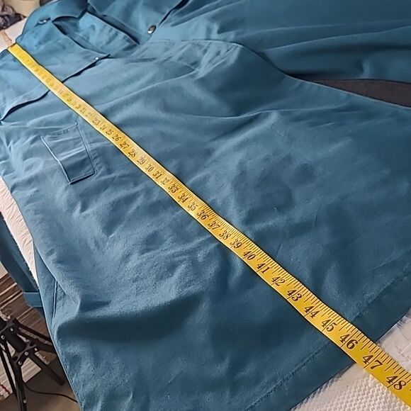 J.G, HOOK SZ 14 64% Cotton 40% Poly trench coat with removeable lining - Picture 13 of 15